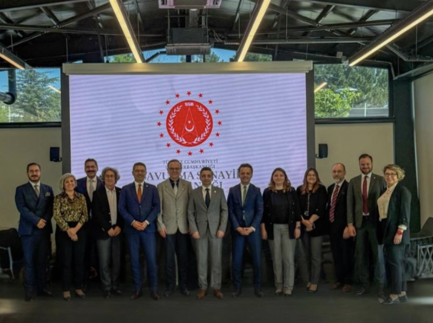 TED Üniversitesi Eğitim Fakültesi ile T.C. Cumhurbaşkanlığı Savunma Sanayii Başkanlığı arasında gerçekleştirilen iş birliği görüşmesi, 12 Haziran 2026.